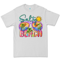 Dove Grey salty beach Premium Tee - MaliasSmallBusiness