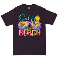 Plum salty beach Premium Tee - MaliasSmallBusiness