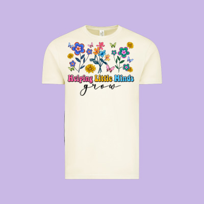 Helping Little Minds Grow Vintage Tee Designed By Artiststas
