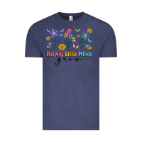 Vintage Denim helping little minds grow Vintage Tee - Artiststas
