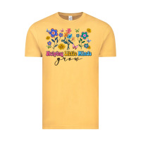Vintage Mustard helping little minds grow Vintage Tee - Artiststas
