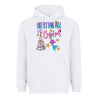 White birthday girl 6 Heavyweight Hoodie - BundleAndBundleShop