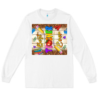 White best teacher ever Long Sleeve Tee - NancyCooperArtShop