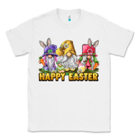 White Happy Easter gnomies Classic Tee - LillyAllenDesigns