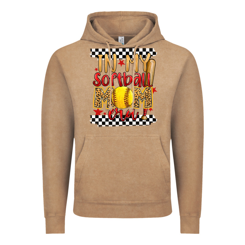 In My Softball Mom Era Vintage Hoodie by Artiststas | Teevron
