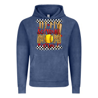 Vintage Denim in my softball mom era Vintage Hoodie - Artiststas