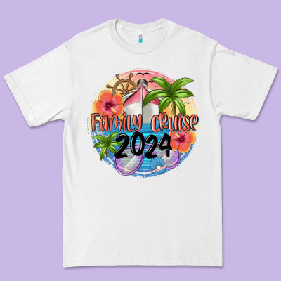 Family Cruise 2024 Premium Tee Designed By Maliassmallbusiness