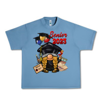 Pebble Blue senior 2023 gnome Urban Heavy Tee - BarkalooDesign