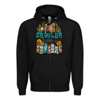 Black shoulda been a cowgirl Zipper Hoodie - OliviaCreatesArt
