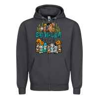 Smoke shoulda been a cowgirl Zipper Hoodie - OliviaCreatesArt