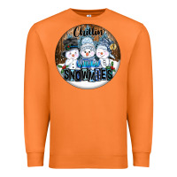 Carrot Chillin With My Snowmies Premium Sweatshirt - FaDigitalArtStudio