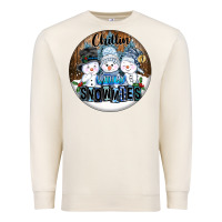 Sandshell Chillin With My Snowmies Premium Sweatshirt - FaDigitalArtStudio