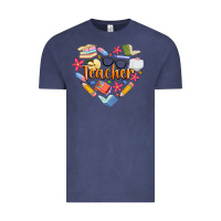 Vintage Denim teacher heart Vintage Tee - Artiststas