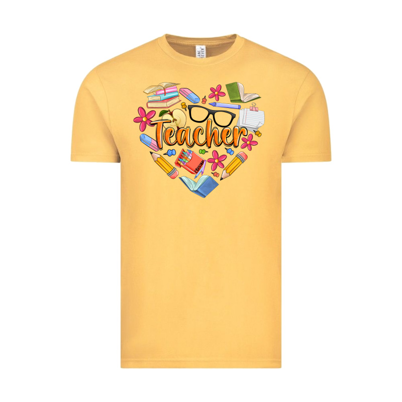 Teacher Heart Vintage Tee by Artiststas | Teevron