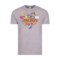 Vintage Zinc teacher heart Vintage Tee - Artiststas