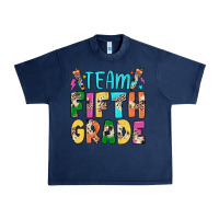 Navy team fifth grade Urban Heavy Tee - JahusDesignShop