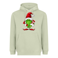 Matcha green christmas gnomes Heavyweight Hoodie - FaDigitalArtStudio