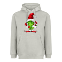 Moon Dust green christmas gnomes Heavyweight Hoodie - FaDigitalArtStudio
