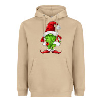 Mushroom green christmas gnomes Heavyweight Hoodie - FaDigitalArtStudio