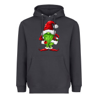Smoke green christmas gnomes Heavyweight Hoodie - FaDigitalArtStudio