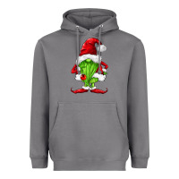 Storm green christmas gnomes Heavyweight Hoodie - FaDigitalArtStudio