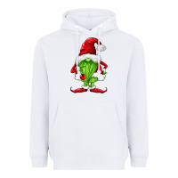 White green christmas gnomes Heavyweight Hoodie - FaDigitalArtStudio