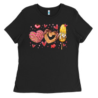 Black valentines day mexican food Ladies Tee - MaliasSmallBusiness