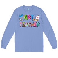 Colony Blue art teacher Long Sleeve Tee - NancyCooperArtShop