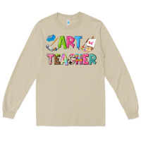 Mushroom art teacher Long Sleeve Tee - NancyCooperArtShop