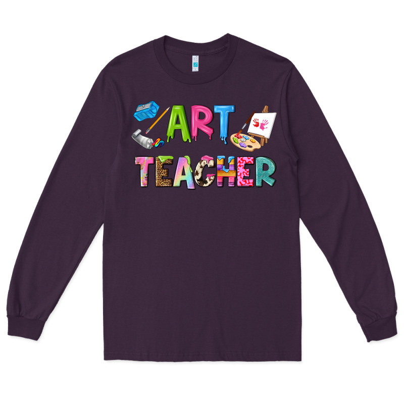 Art Teacher Long Sleeve Tee by NancyCooperArtShop | Teevron