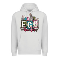 Dove Grey Easter egg hunter Premium Hoodie - OliviaCreatesArt