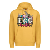 Mustard Easter egg hunter Premium Hoodie - OliviaCreatesArt