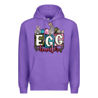 Purple Easter egg hunter Premium Hoodie - OliviaCreatesArt