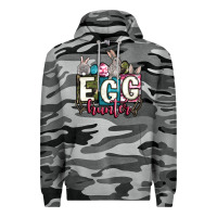 Slate Camo Easter egg hunter Premium Hoodie - OliviaCreatesArt