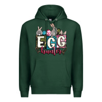 Sports Green Easter egg hunter Premium Hoodie - OliviaCreatesArt