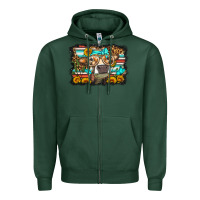 Sunflower Cow Olivia Zipper Hoodie | Teevron