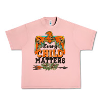 Salmon every child matters thunderbird Urban Heavy Tee - BarkalooDesign