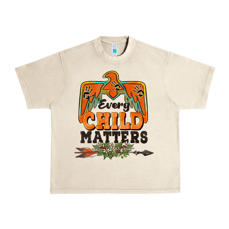 Every Child Matters Thunderbird Urban Heavy Tee by BarkalooDesign | Teevron