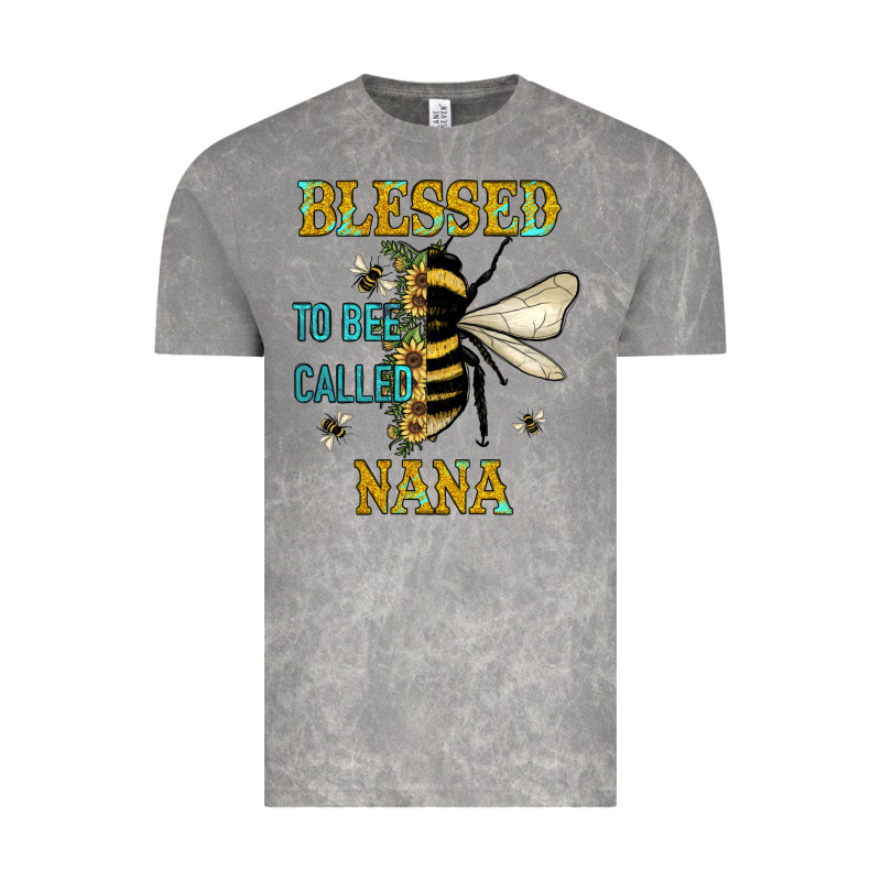 Blessed To Bee Nana Vintage Tee by JahusDesignShop | Teevron