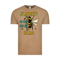 Vintage Coffee Blessed To Bee Nana Vintage Tee - JahusDesignShop