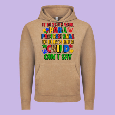 It Takes A Special Paraprofessional To Hear What A Vintage Hoodie Designed By Artiststas