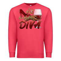 Cardinal birthday diva Premium Sweatshirt - BundleAndBundleShop