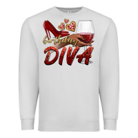 Dove Grey birthday diva Premium Sweatshirt - BundleAndBundleShop