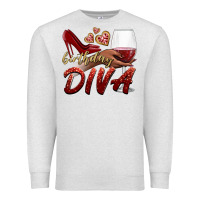 Oatmeal Heather birthday diva Premium Sweatshirt - BundleAndBundleShop