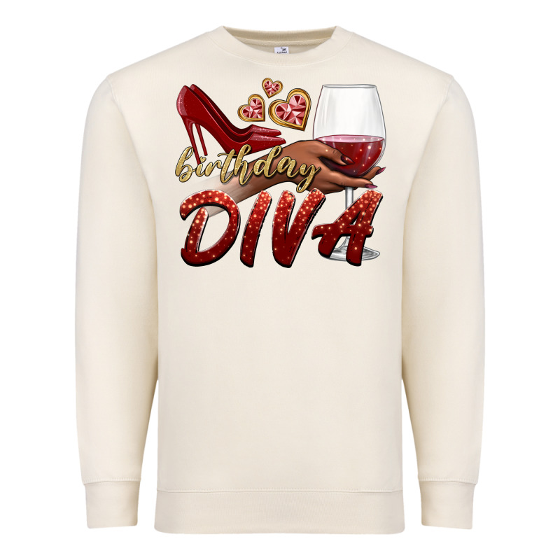Birthday Diva Premium Sweatshirt by BundleAndBundleShop | Teevron