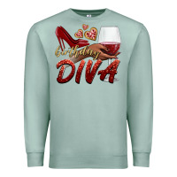 Seafoam birthday diva Premium Sweatshirt - BundleAndBundleShop