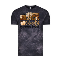 Cloud Black black educator by popular demand Vintage Tee - Artiststas