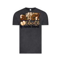 Vintage Black black educator by popular demand Vintage Tee - Artiststas