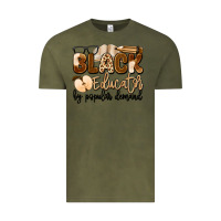 Vintage Olive black educator by popular demand Vintage Tee - Artiststas