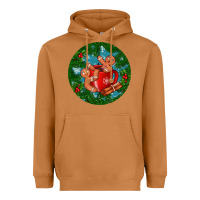 Meerkat gingerbread men with hot chocolate Heavyweight Hoodie - BundleAndBundleShop